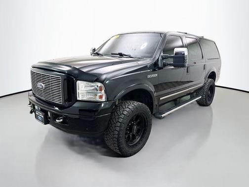 Black 2005 Ford Excursion Limited