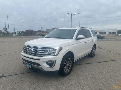 White Platinum Clearcoat Metallic 2018 Ford Expedition Limited