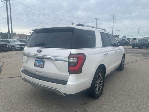 White Platinum Clearcoat Metallic 2018 Ford Expedition Limited