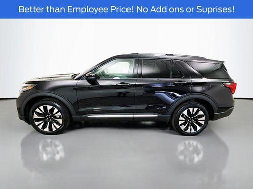 Black 2026 Ford Explorer Platinum
