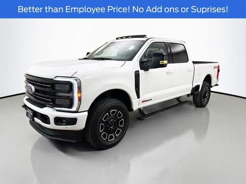 Star White Metallic Tri-Coat 2026 Ford F-250 Platinum
