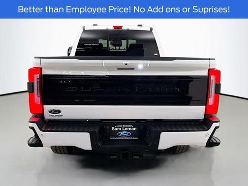 Star White Metallic Tri-Coat 2026 Ford F-250 Platinum