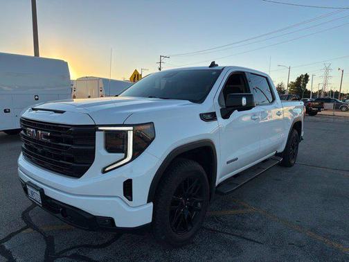Summit White 2022 GMC Sierra 1500 Elevation