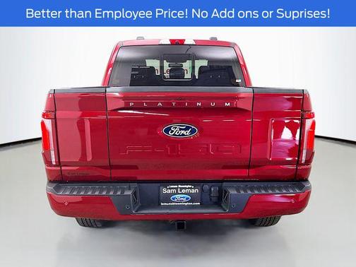 Ruby Red Metallic Tinted Clearcoat 2026 Ford F-150 Platinum