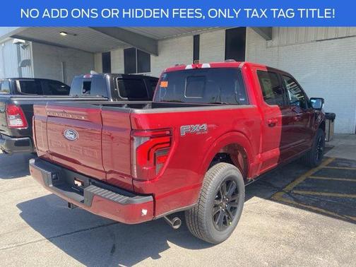Ruby Red Metallic Tinted Clearcoat 2026 Ford F-150 Platinum