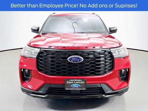 Red 2026 Ford Explorer ST-Line