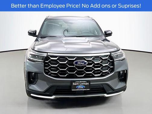 Carbonized Gray Metallic 2026 Ford Explorer Platinum