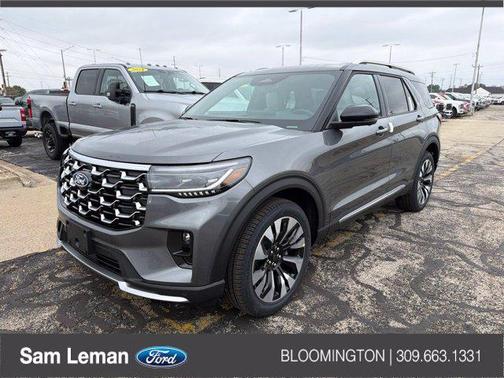 Gray 2027 Ford Explorer Platinum