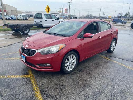 Crimson Red 2014 Kia Forte EX