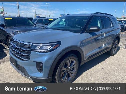 Blue 2026 Ford Explorer Active