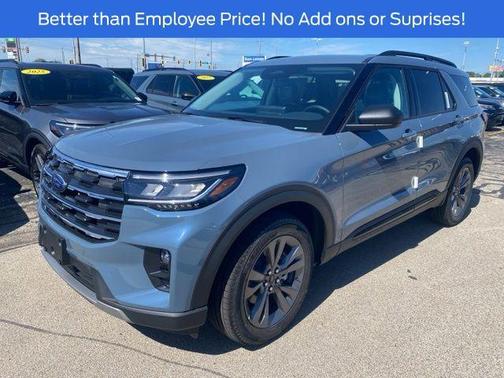 Blue 2026 Ford Explorer Active