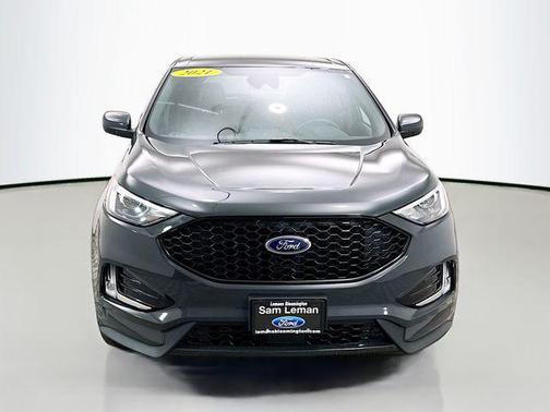 Gray 2021 Ford Edge SEL