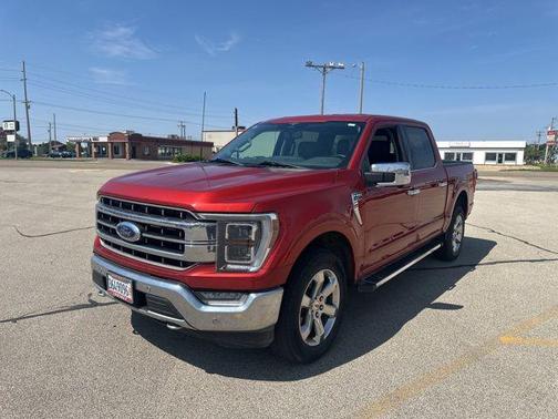 Chili Pepper Red 2023 Ford F-150 Lariat