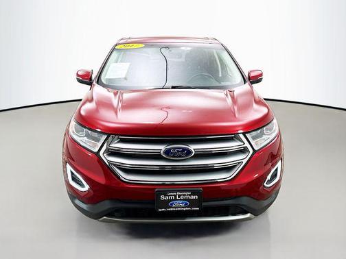 Ruby Red Metallic 2017 Ford Edge Titanium