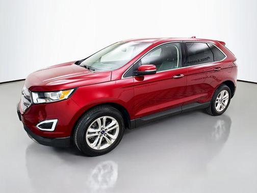 Ruby Red Metallic 2017 Ford Edge Titanium
