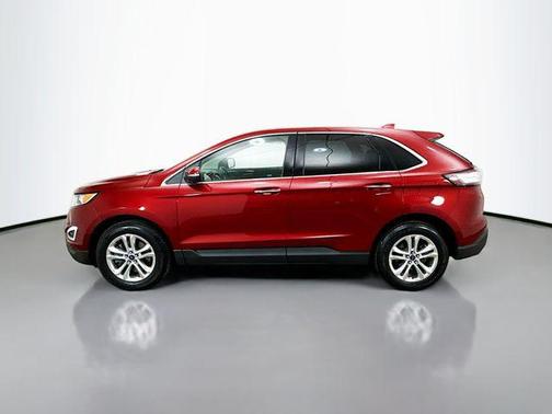 Ruby Red Metallic 2017 Ford Edge Titanium