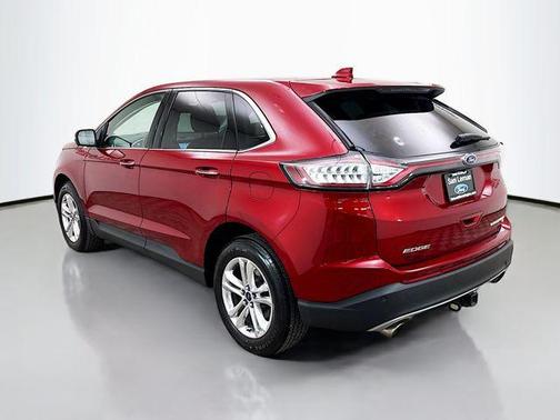 Ruby Red Metallic 2017 Ford Edge Titanium