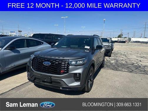 Gray Metallic 2025 Ford Explorer ST