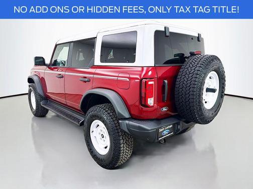 Ruby Red Metallic Tinted Clearcoat 2026 Ford Bronco Heritage Edition