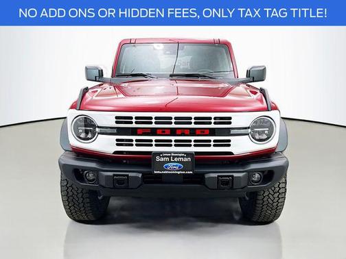Ruby Red Metallic Tinted Clearcoat 2026 Ford Bronco Heritage Edition