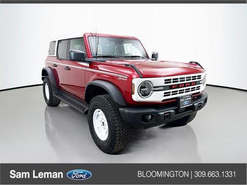Ruby Red Metallic Tinted Clearcoat 2026 Ford Bronco Heritage Edition SUV