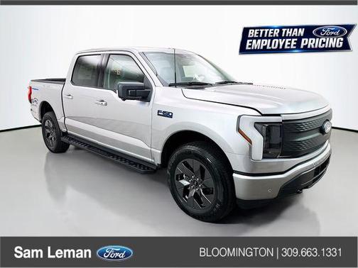 Iconic Silver Metallic 2025 Ford F-150 Lightning Flash
