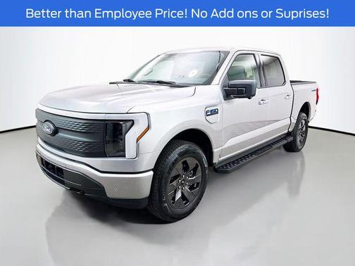 Iconic Silver Metallic 2025 Ford F-150 Lightning Flash