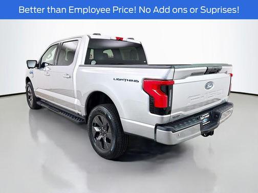 Iconic Silver Metallic 2025 Ford F-150 Lightning Flash
