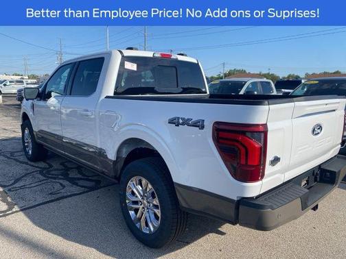 Star White Metallic Tri-Coat 2026 Ford F-150 King Ranch