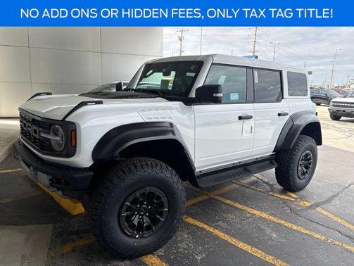 White 2026 Ford Bronco Raptor