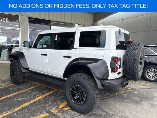 White 2026 Ford Bronco Raptor