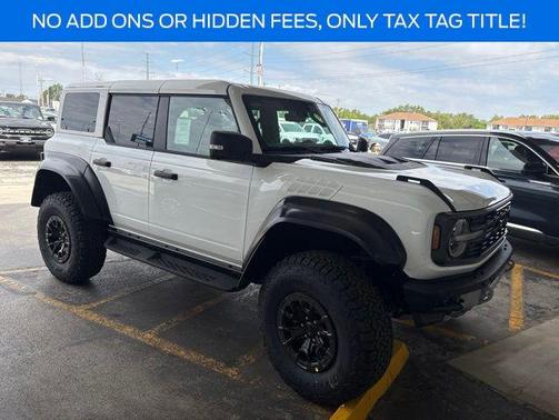 White 2026 Ford Bronco Raptor