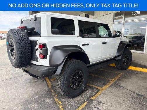 White 2026 Ford Bronco Raptor