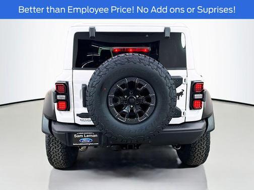 White 2026 Ford Bronco Raptor