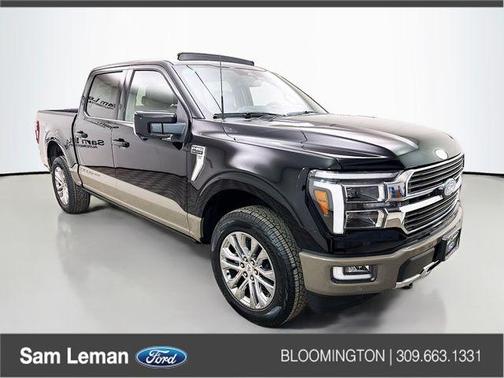 Agate Black Metallic 2025 Ford F-150 King Ranch Truck