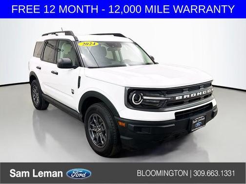 Oxford White 2024 Ford Bronco Sport Big Bend