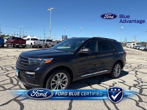 Black Metallic 2020 Ford Explorer XLT