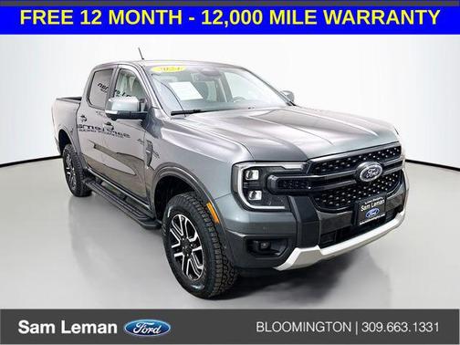 Gray Metallic 2024 Ford Ranger LARIAT