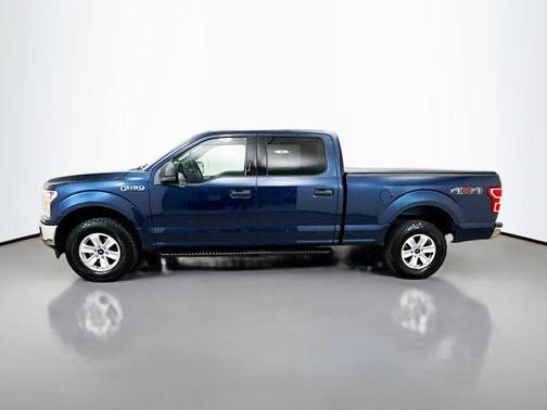 Blue 2018 Ford F-150 XLT