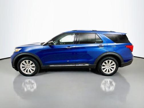 Blue 2020 Ford Explorer Limited
