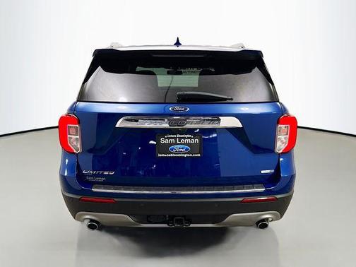 Blue 2020 Ford Explorer Limited
