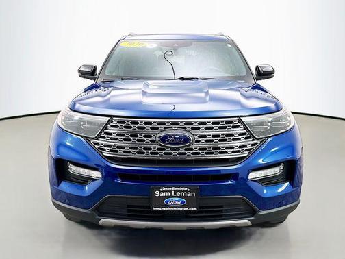 Blue 2020 Ford Explorer Limited