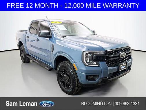 Azure Gray Metallic 2025 Ford Ranger XLT