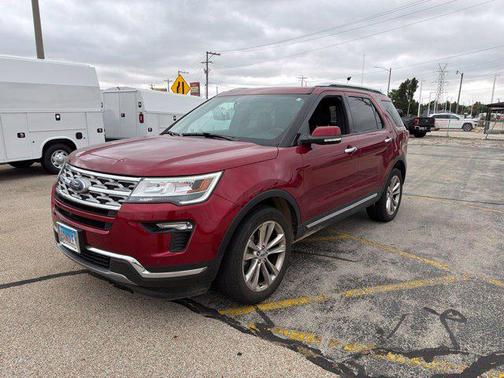 Ruby Red Metallic 2019 Ford Explorer Limited