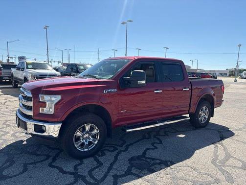 Ruby Red Metallic 2015 Ford F-150 Lariat