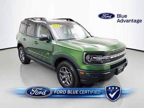 Green Metallic 2024 Ford Bronco Sport Badlands