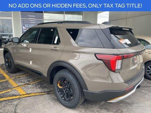 Gray 2026 Ford Explorer Tremor