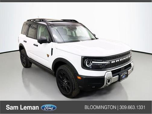 Oxford White 2025 Ford Bronco Sport Badlands SUV