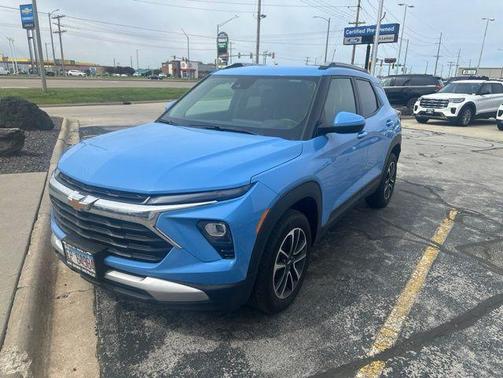 Fountain Blue 2024 Chevrolet Trailblazer LT