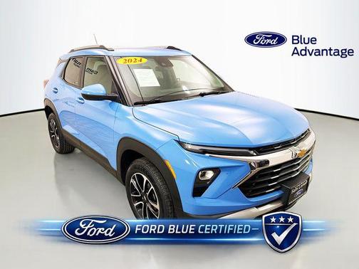 Fountain Blue 2024 Chevrolet Trailblazer LT
